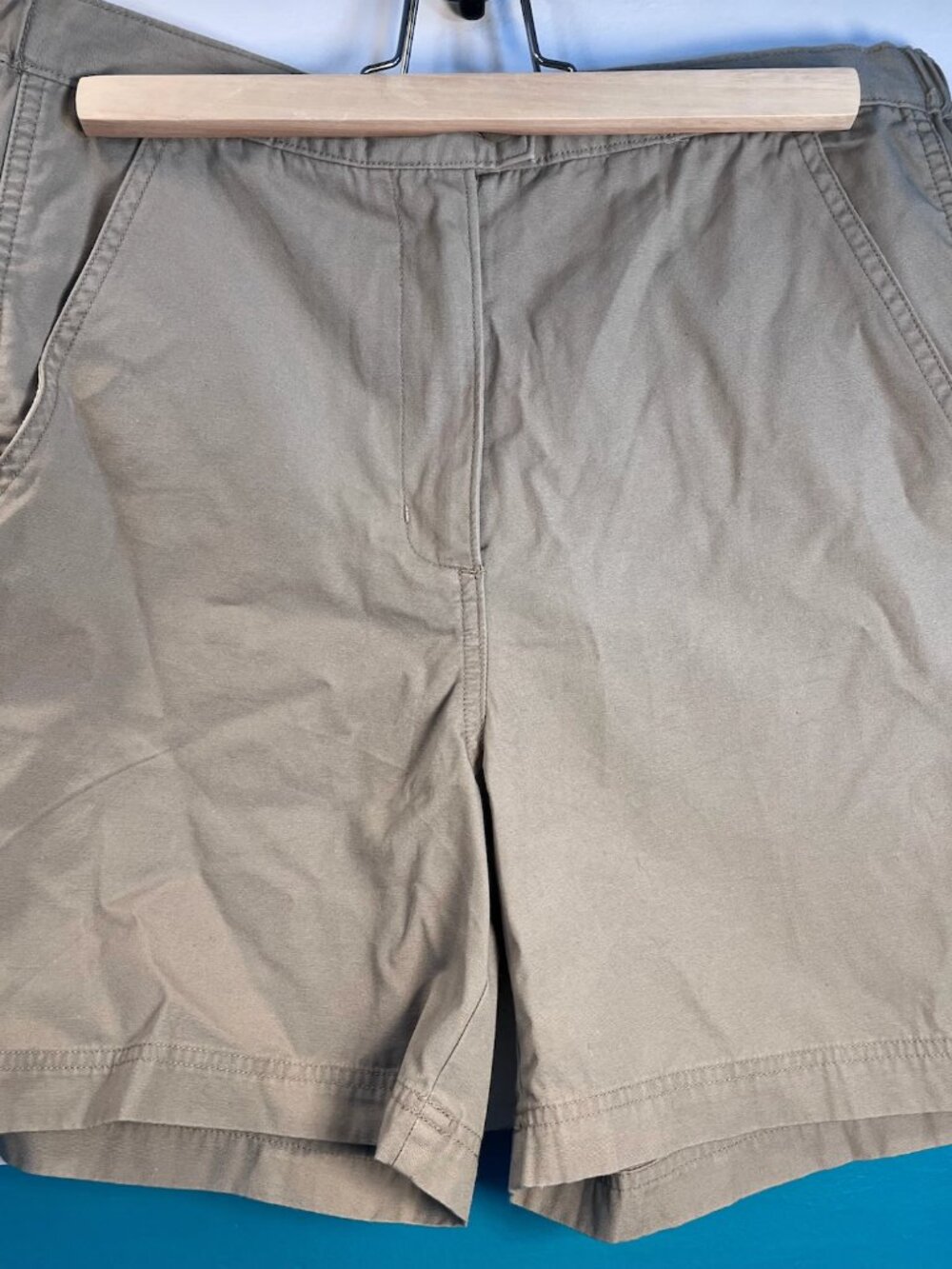 NWT Woolrich Womens Canal Hiking Short Khaki Sz 10 Summer Outdoor Stretch